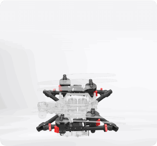 P150 Ag drone highlighting modular design
