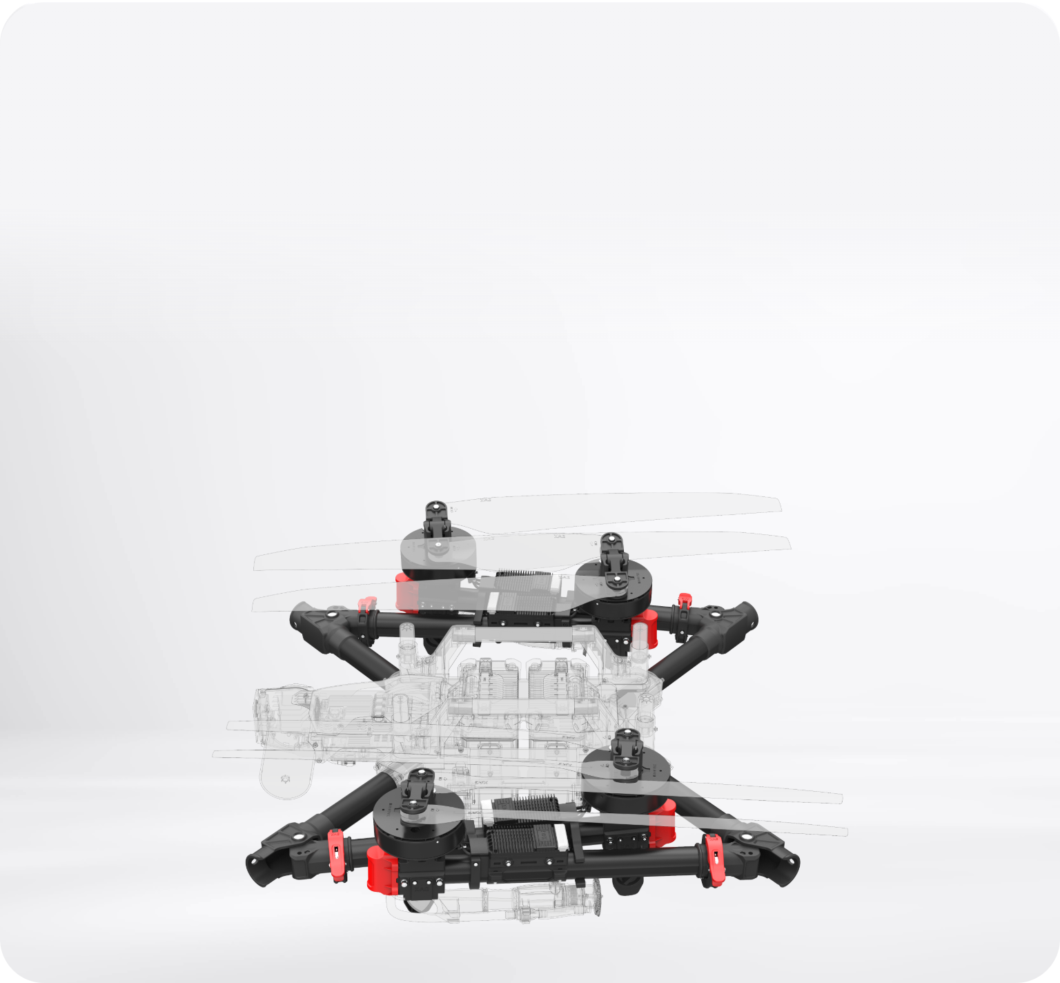 P150 Ag drone highlighting modular design